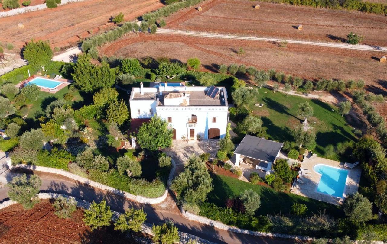 Terra Sessana Ville E Trullo Con Piscina Privata Остуні Екстер'єр фото