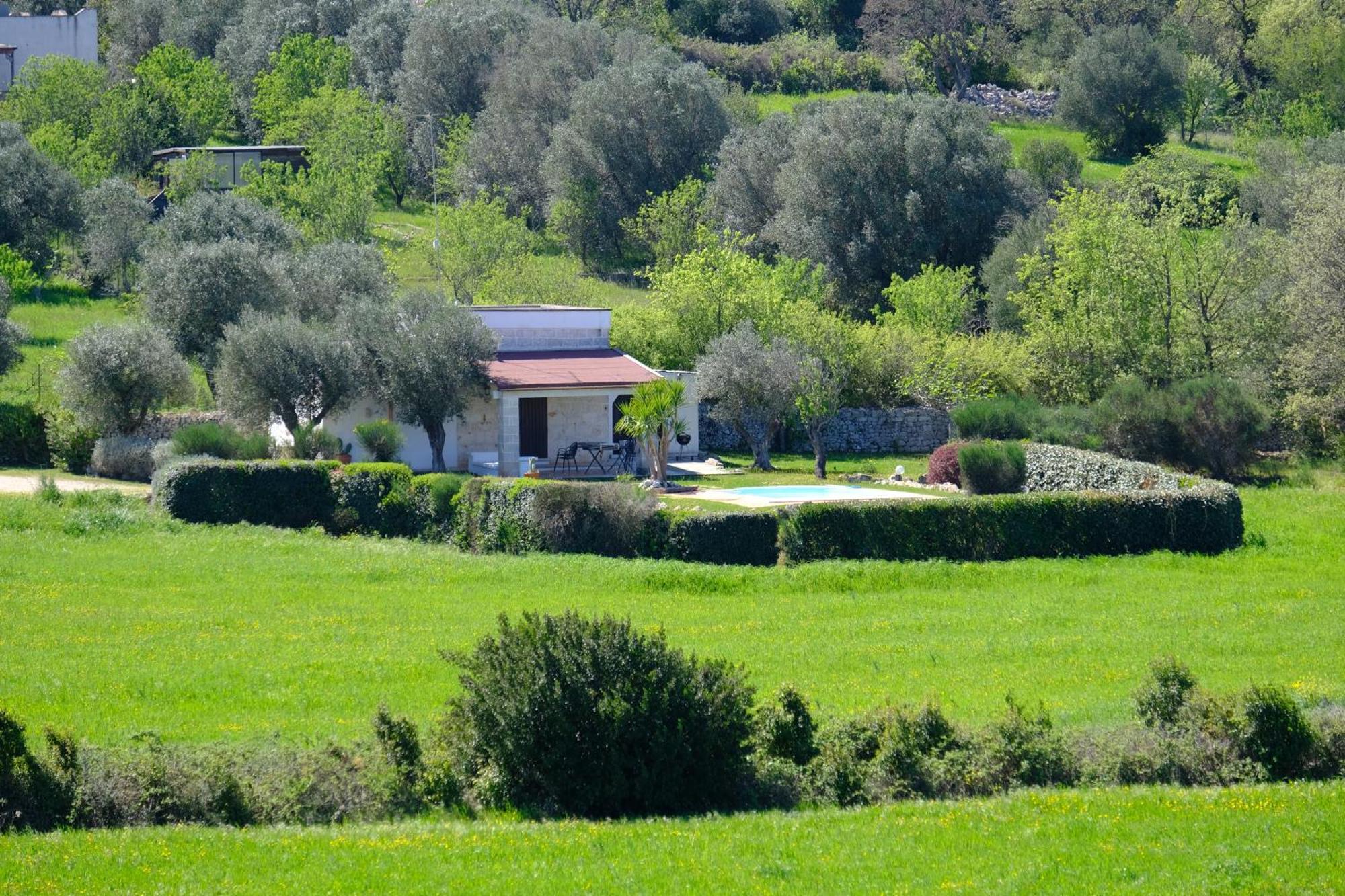 Terra Sessana Ville E Trullo Con Piscina Privata Остуні Екстер'єр фото